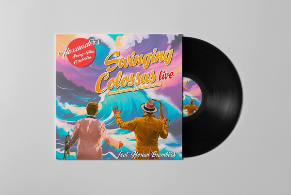 Vinyl Produktion Swinging Colossus (MockUp)